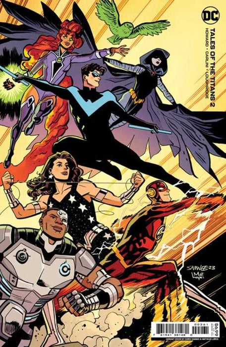 Tales of The Titans #2 Chris Samnee Foil Variant Cover F