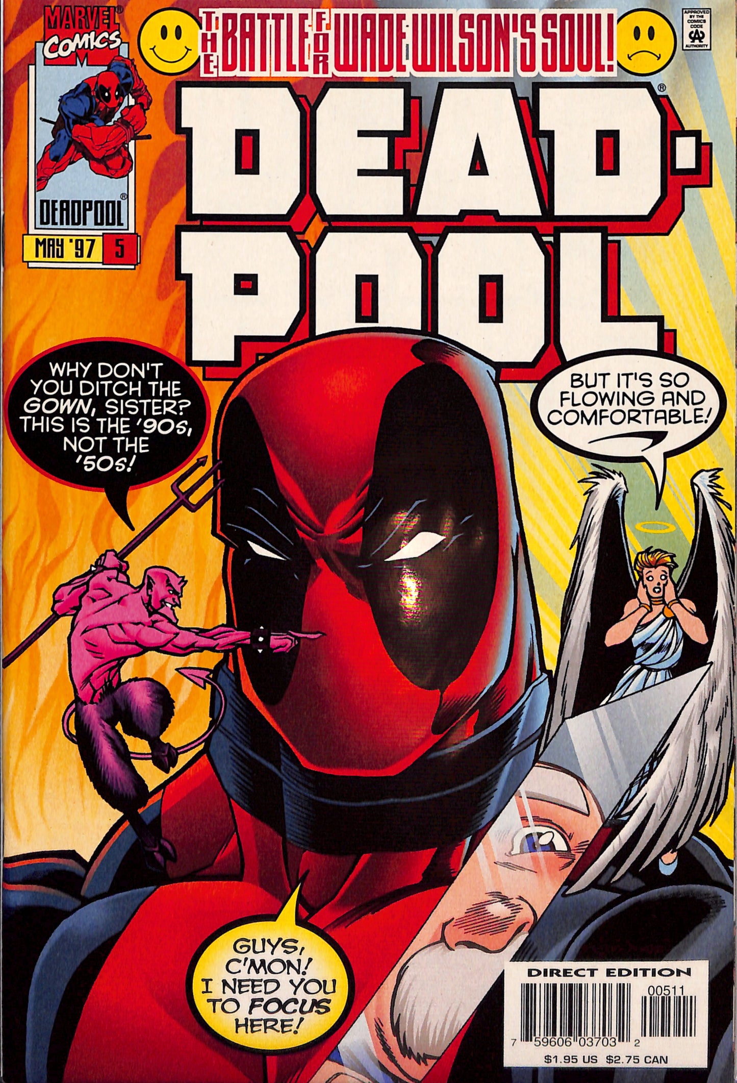 VF Deadpool #5 Ed McGuinness (1997)