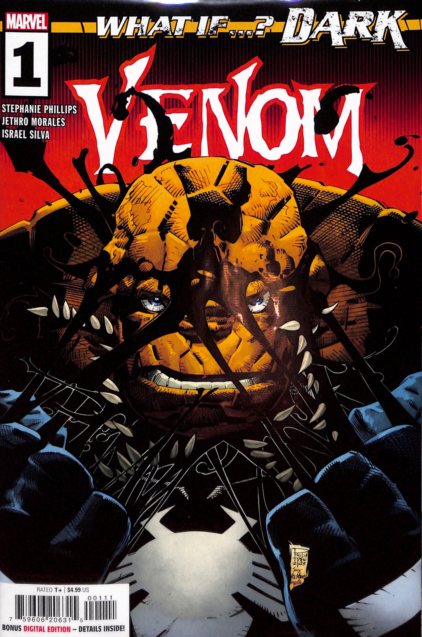 VF What If...? Dark: Venom #1 Taurin Clarke Trade Dress Variant