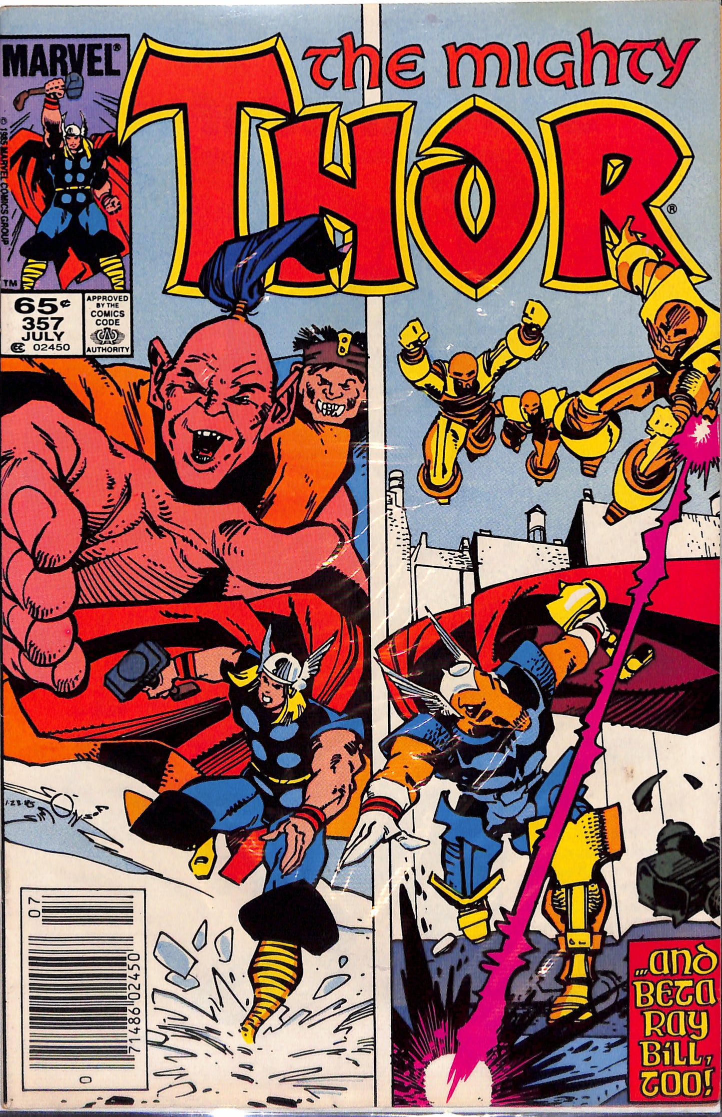 VF The Mighty Thor #357 Walt Simonson (1985)