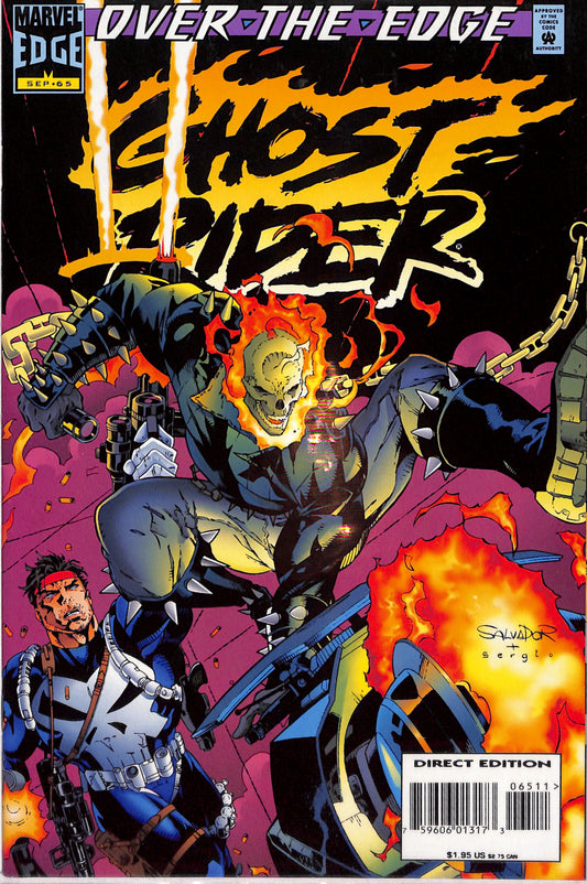 VF Ghost Rider: Over the Edge #6 Salvador Larroca (1995)