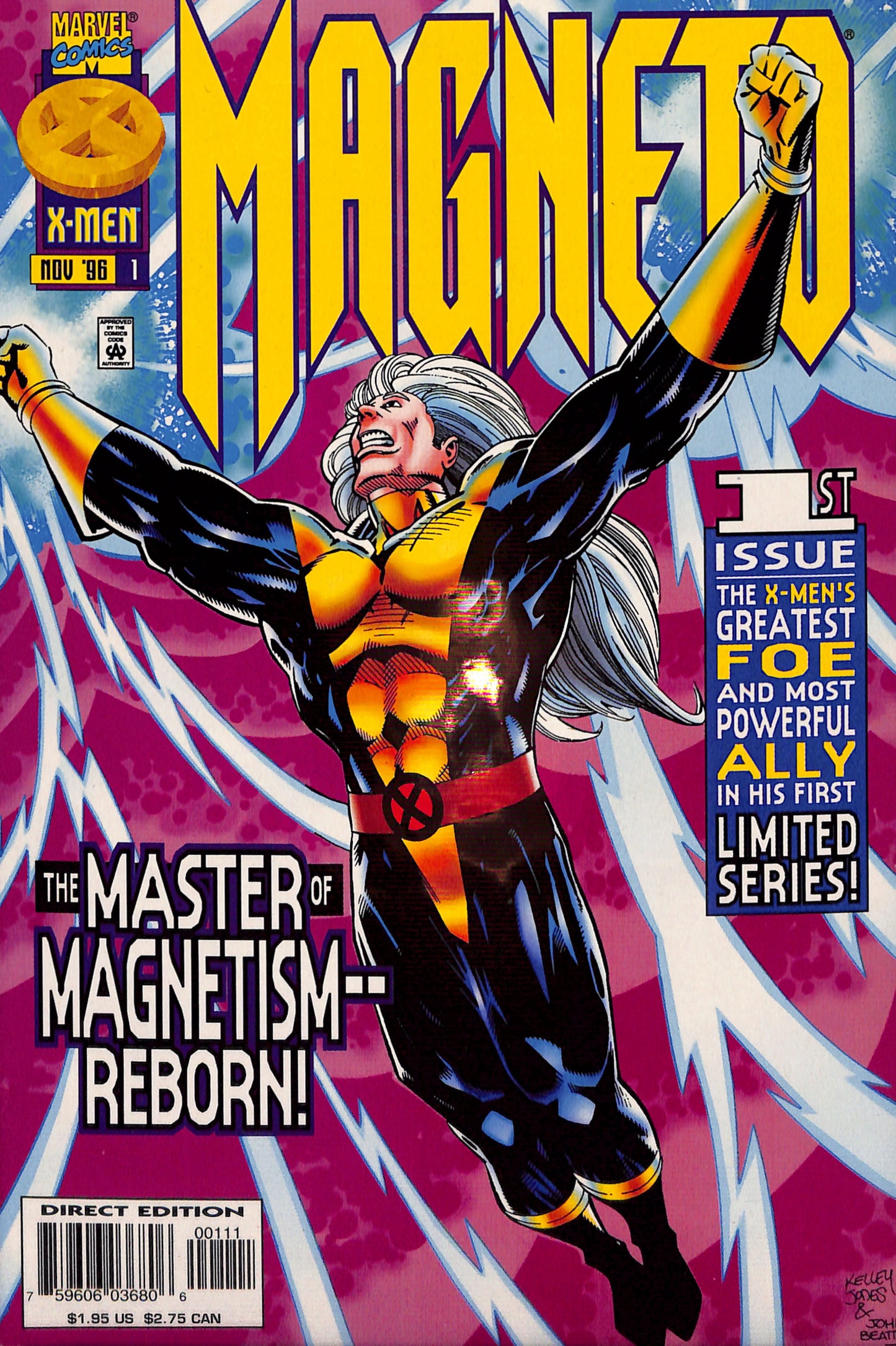 VF Magneto #1 Kelley Jones (1996)