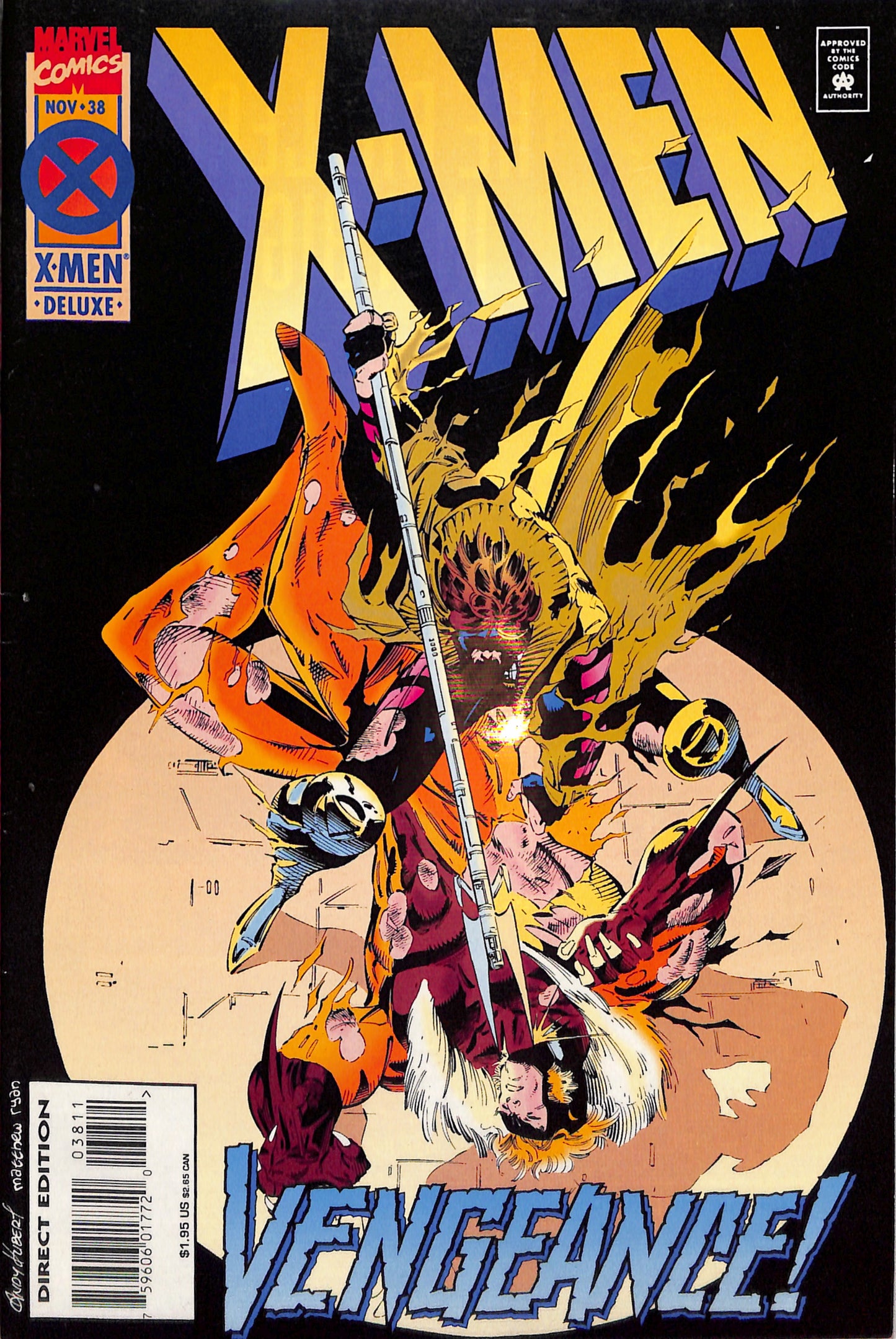 VF X-Men Vol. 2 #38 Andy Kubert (1994)