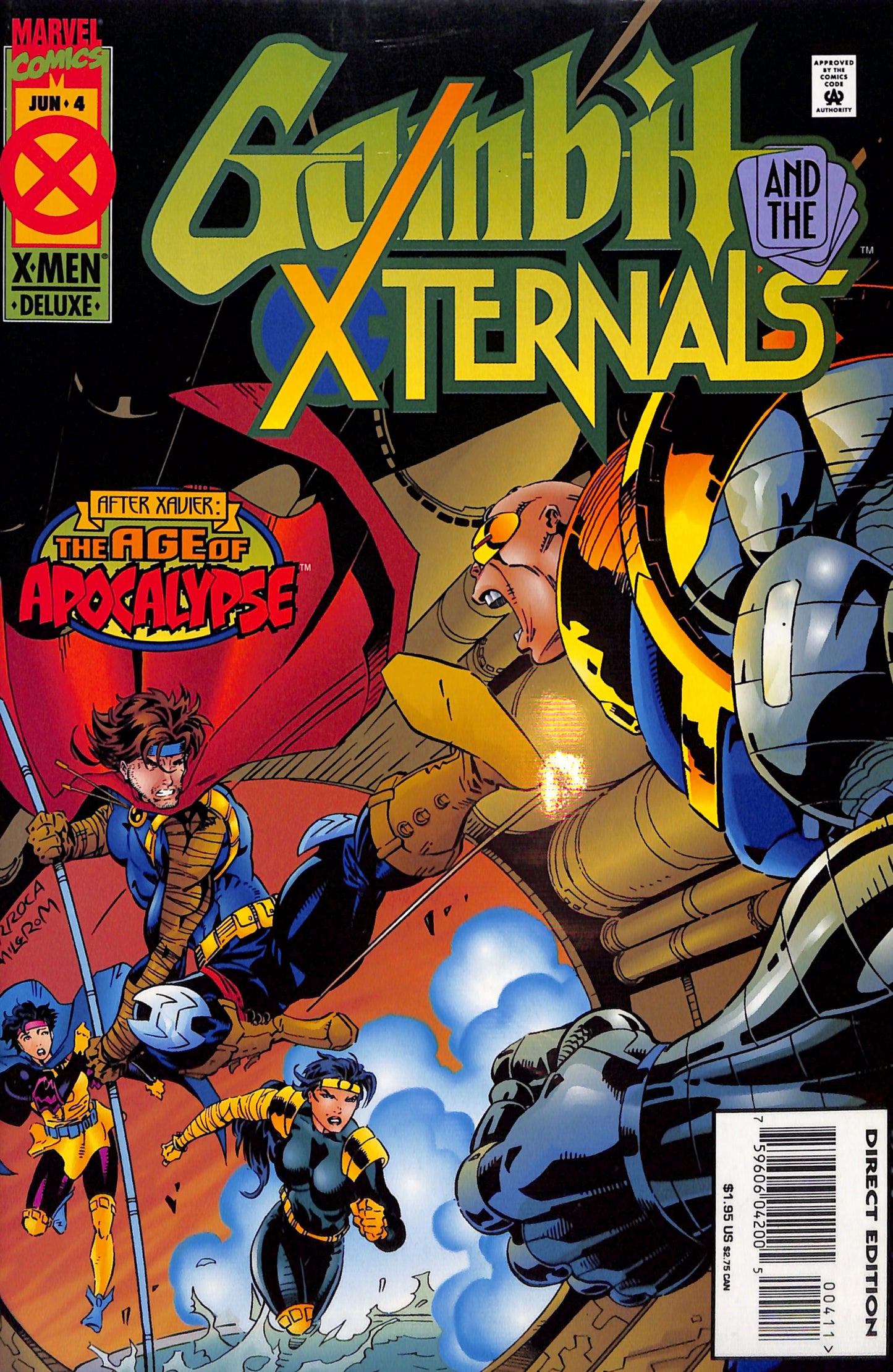 VF Gambit and the X-Ternals #4 Tony Daniel (1995)
