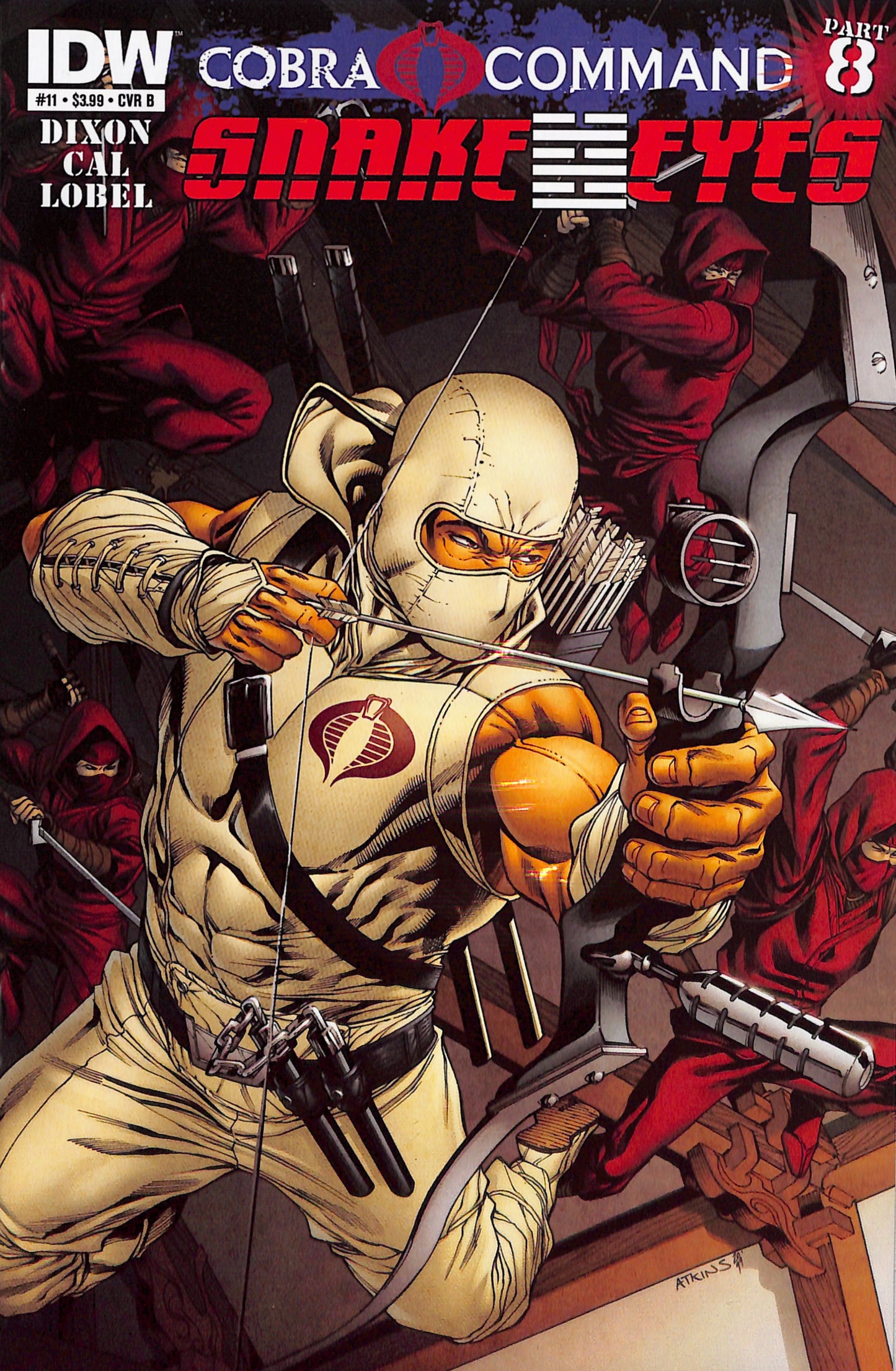 VF G.I. Joe: Snake Eyes Cobra Command Vol. 2#11B Robert Atkins