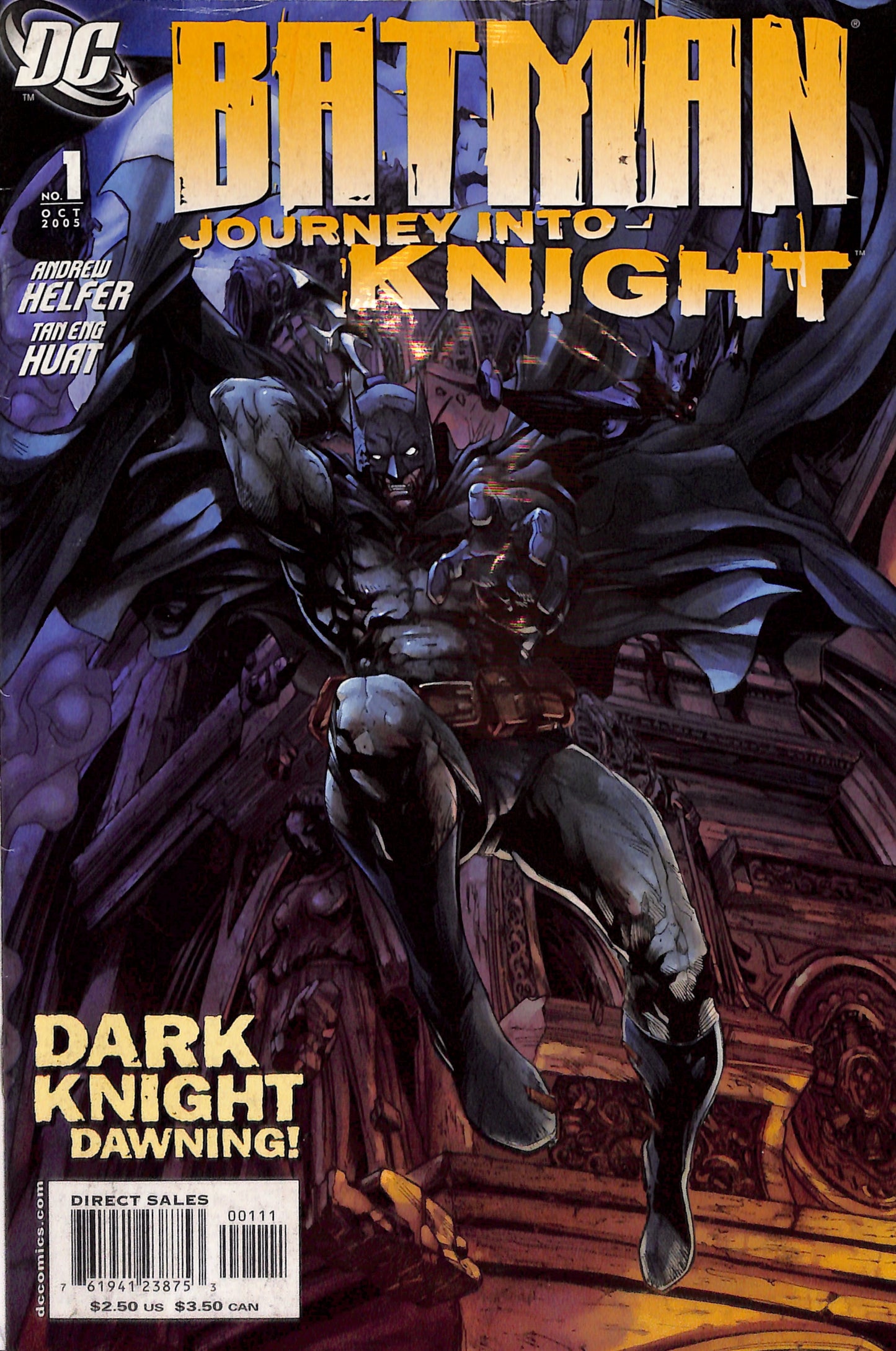 VF Batman: Journey Into Knight #1 Tan Eng Huat Trade Dress Variant