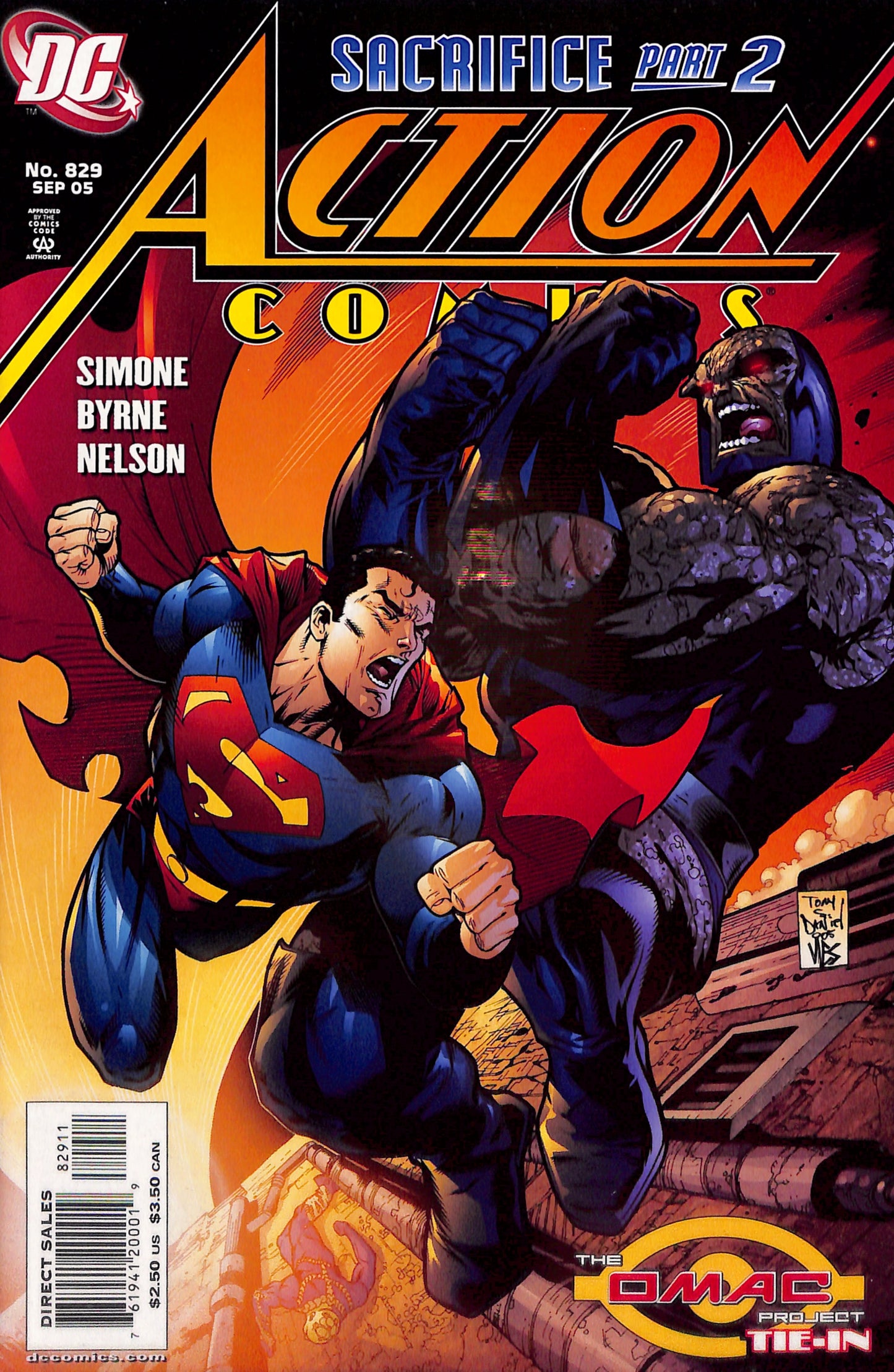 VF Action Comics #829 Tony Daniel & Sandra Hope (2005)