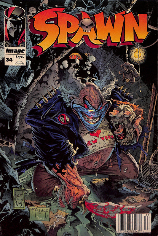 VF Spawn #34 Greg Capullo & Todd McFarlane 1995 Trade Dress Variant