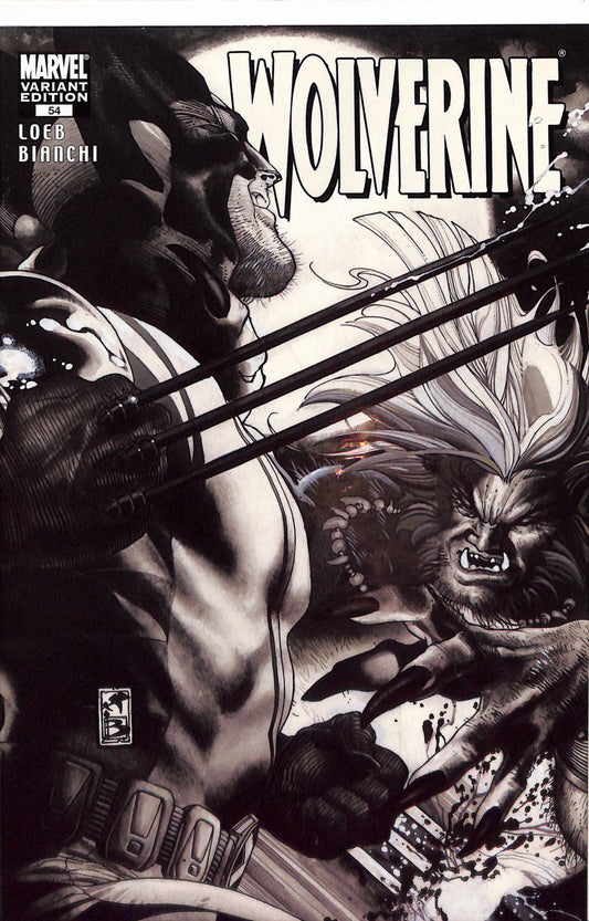 VF Wolverine #54 Simone Bianchi B&W Variant