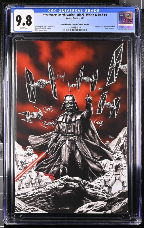 Star Wars: Darth Vader - Black, White & Red #1 Suayan Comic Kingdom Creative "Virgin" Edition 9.8