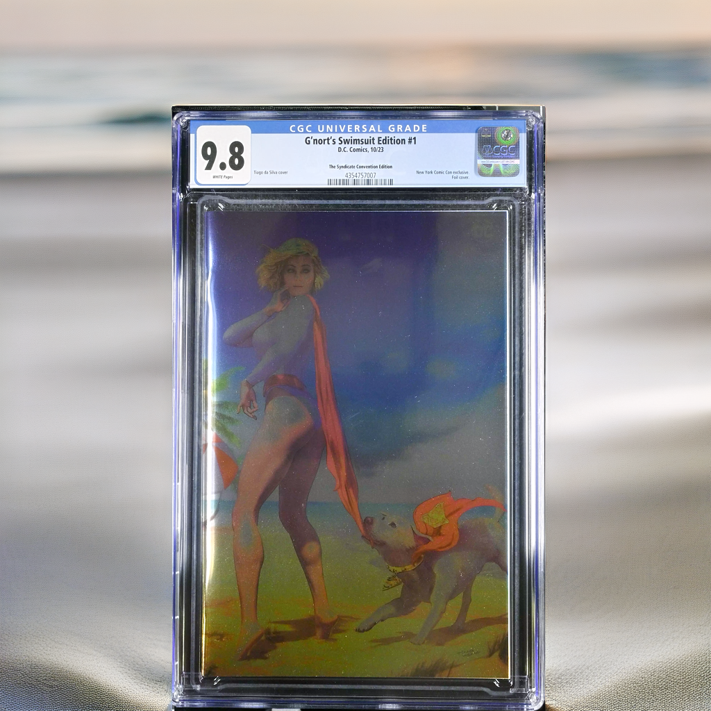 G'nort's Swimsuit Edition #1 NYCC Exclusive Foil Tiago da Silva CGC 9.8 (2023)