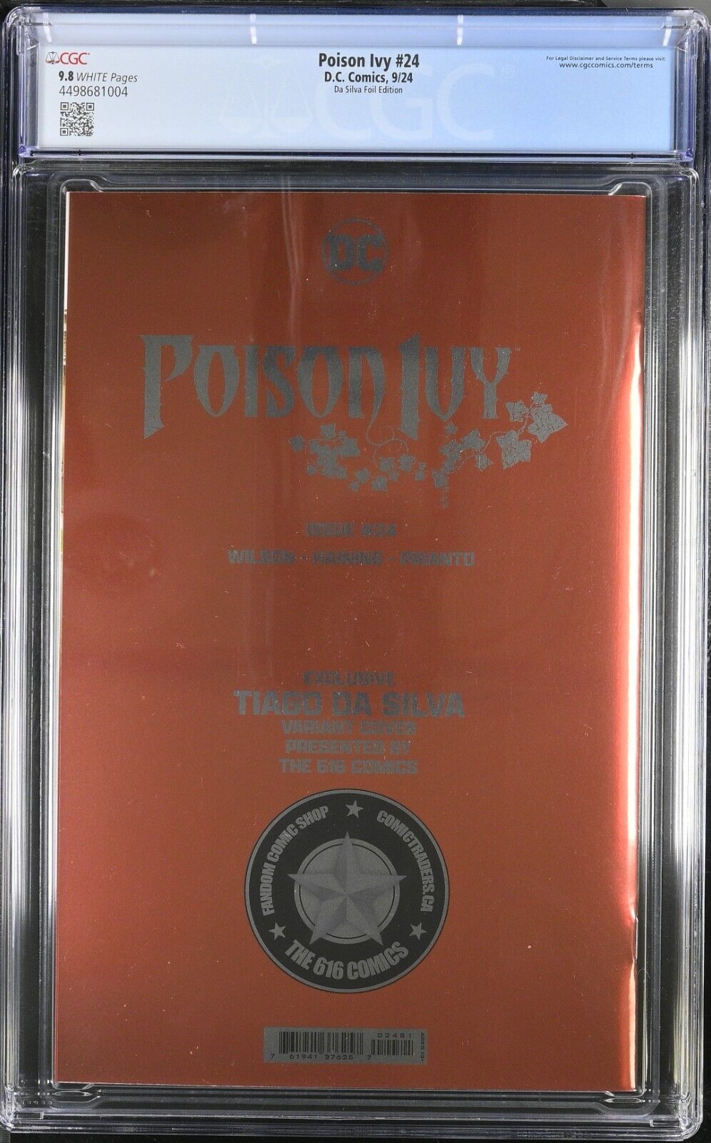 Poison Ivy #24 Da Silva Foil Edition CGC 9.8 (2024)