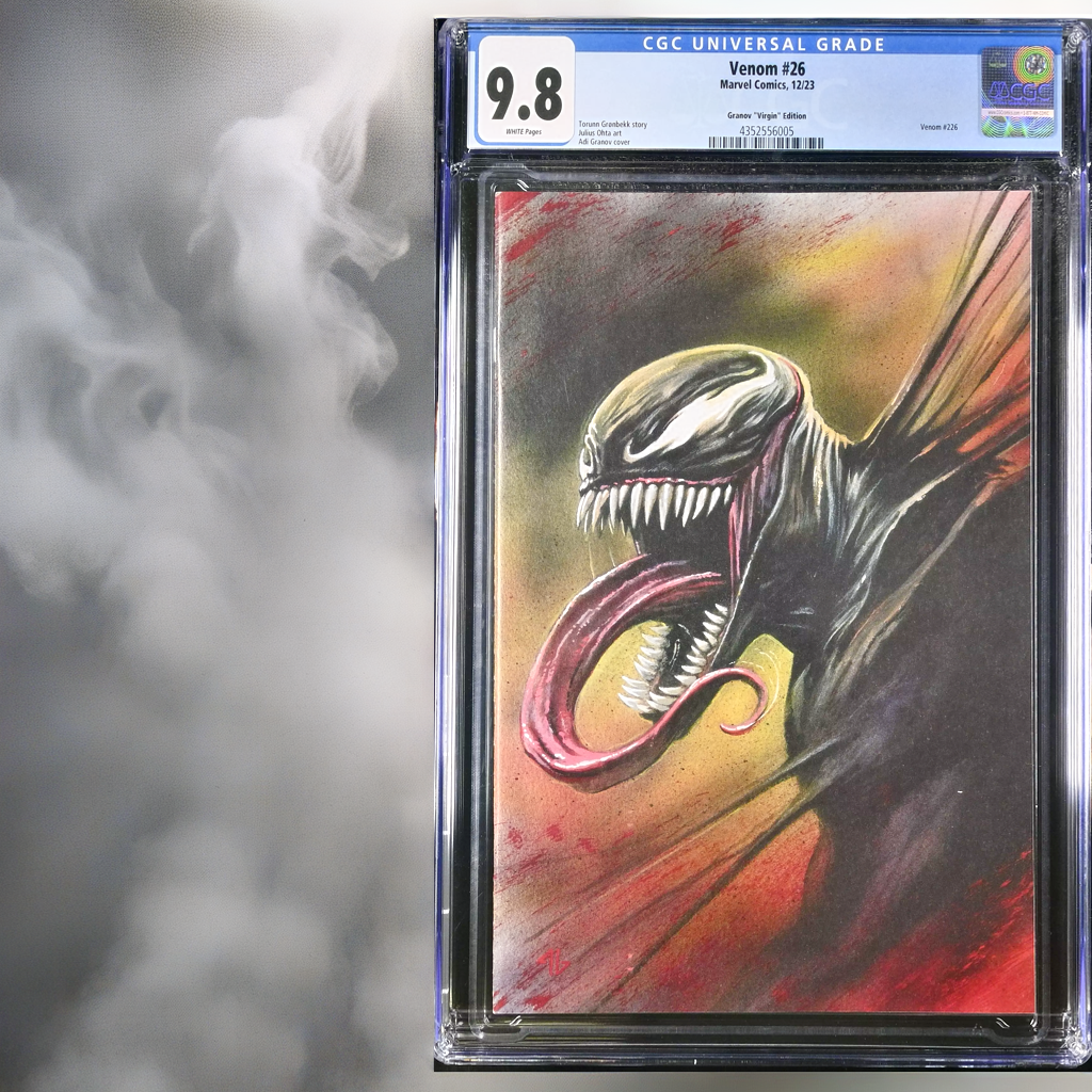 Venom #26 Granov ""Virgin"" Edition 1:100 CGC 9.8 (2023)