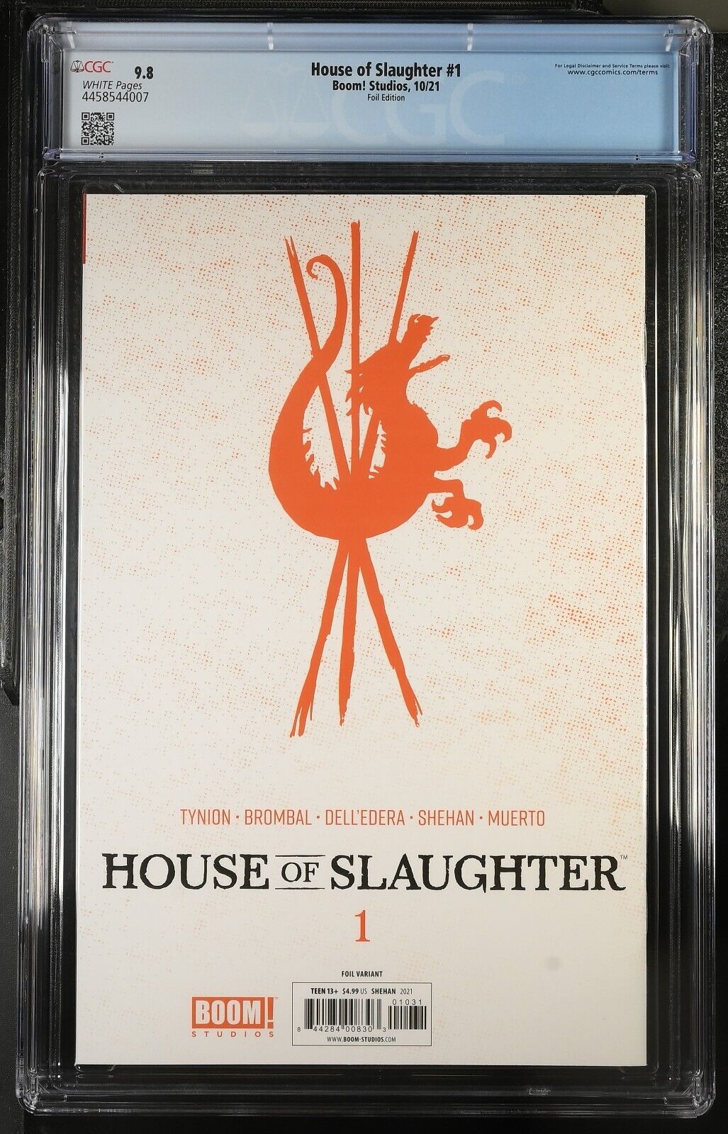 House of Slaughter #1 Foil Edition CGC 9.8 (2021)