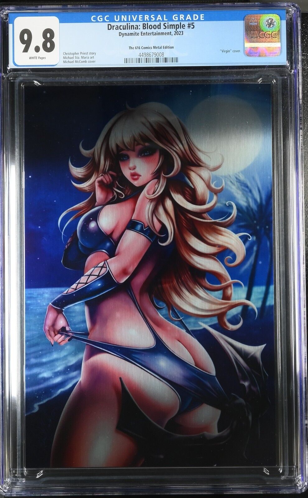 Draculina: Blood Simple #5	The 616 Comics Metal Edition CGC 9.8 (2023)