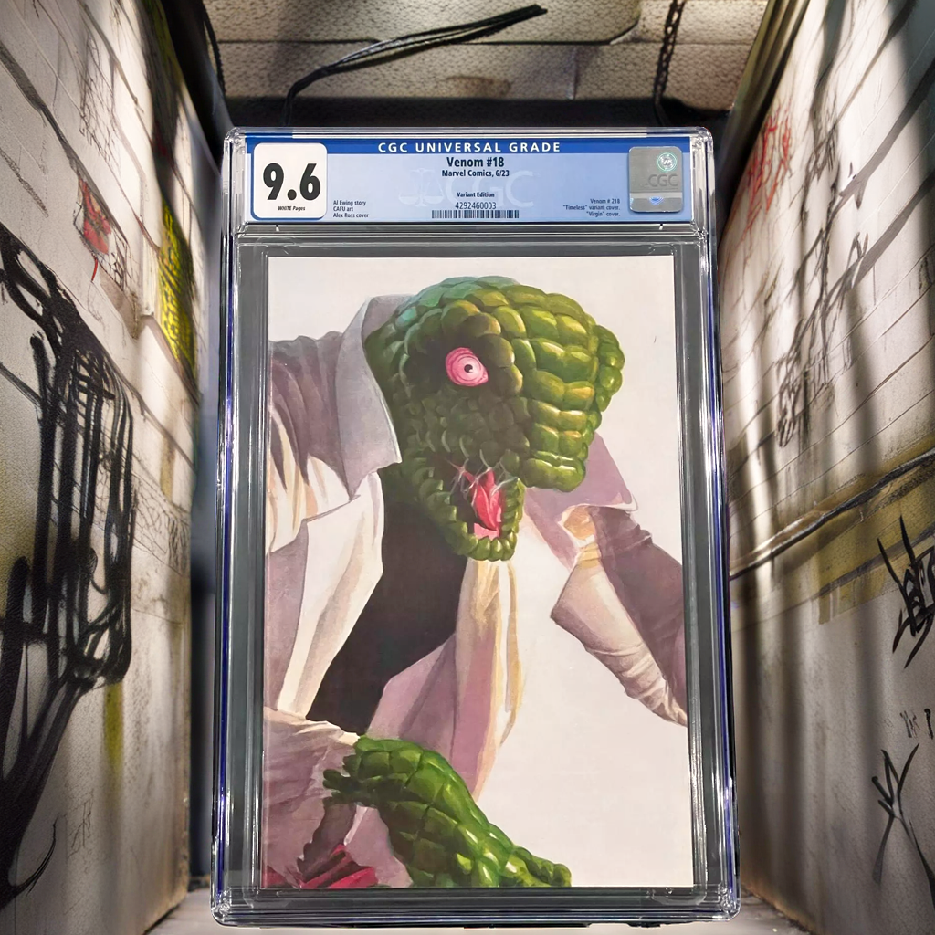 Venom #18 NM+ Ross Virgin Timeless Variant CGC 9.6(2023)