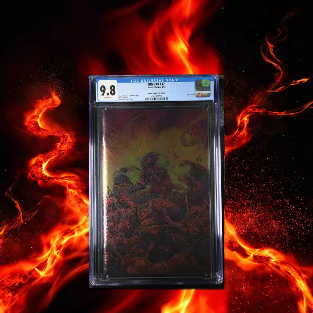 BRZRKR #12 Foil Virgin Riccardi Variant CGC 9.8 (2023)