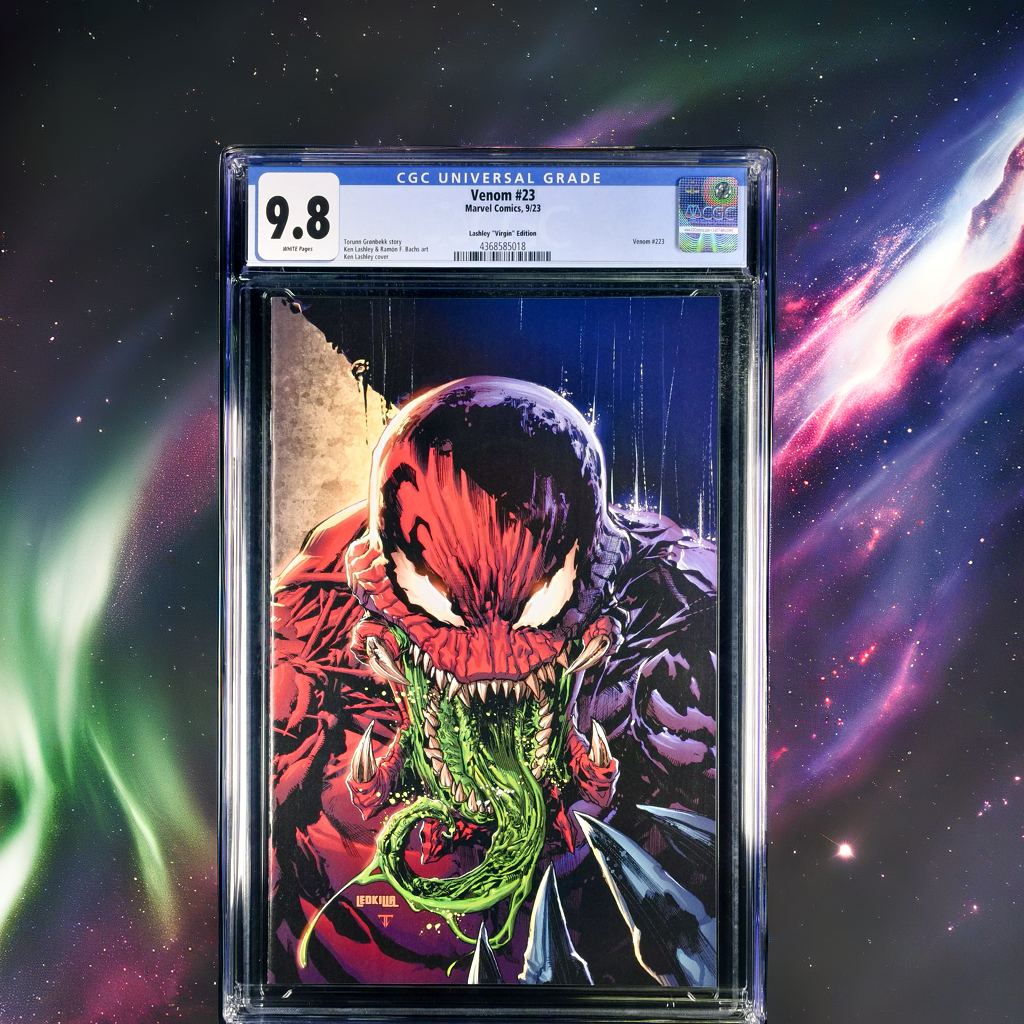 Venom #23 1:200 Lashley Virgin Variant CGC 9.8 (2023)