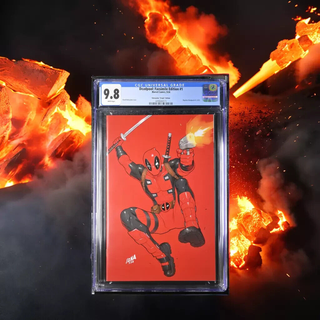 Deadpool: Facsimile Edition #1 Nakayama "Virgin" Edition CGC 9.8 (2024)