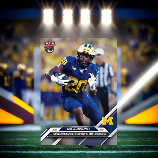 Kalel Mullings - 2024 Bowman U Now® Football Card 18