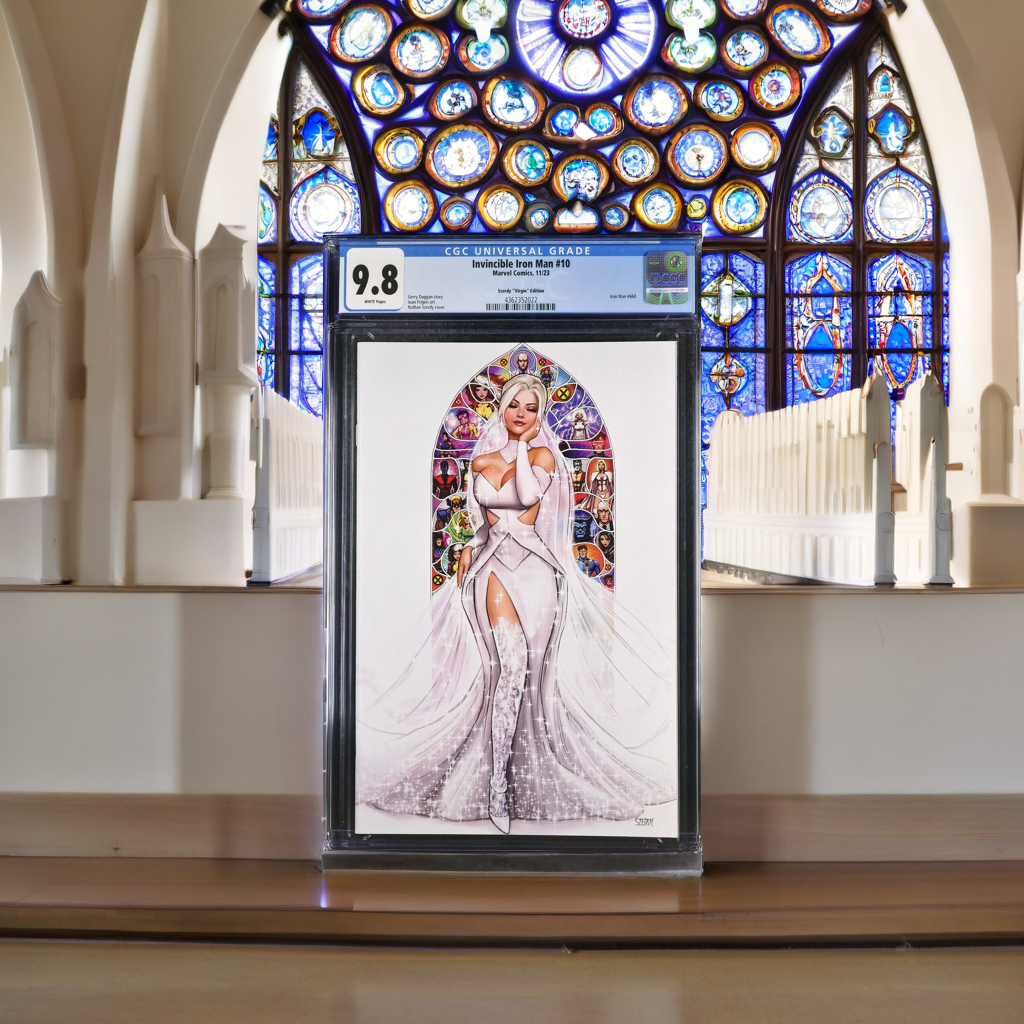 Invincible Iron Man #10 Szerdy Virgin Edition CGC 9.8