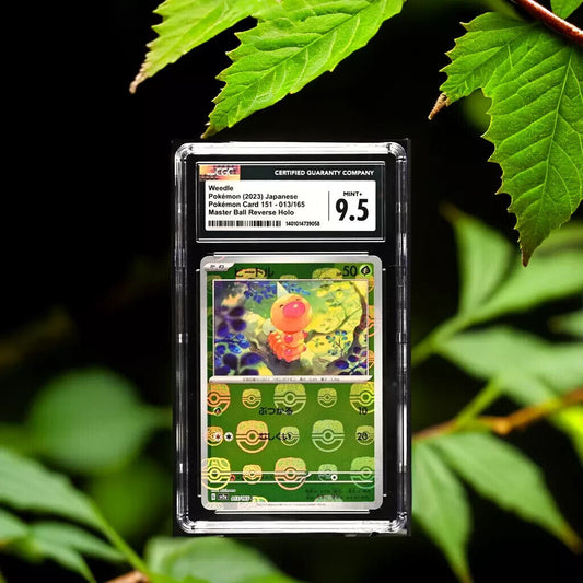 Pokemon Weedle 013/165 Pokemon Card 151  Masterball- sv2a Japanese Mint+9.5 2023