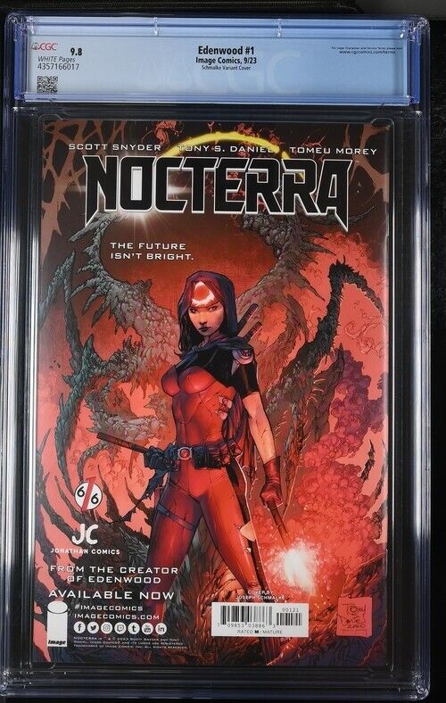 Edenwood #1 Schmalke Virgin Variant CGC 9.8 (2023)