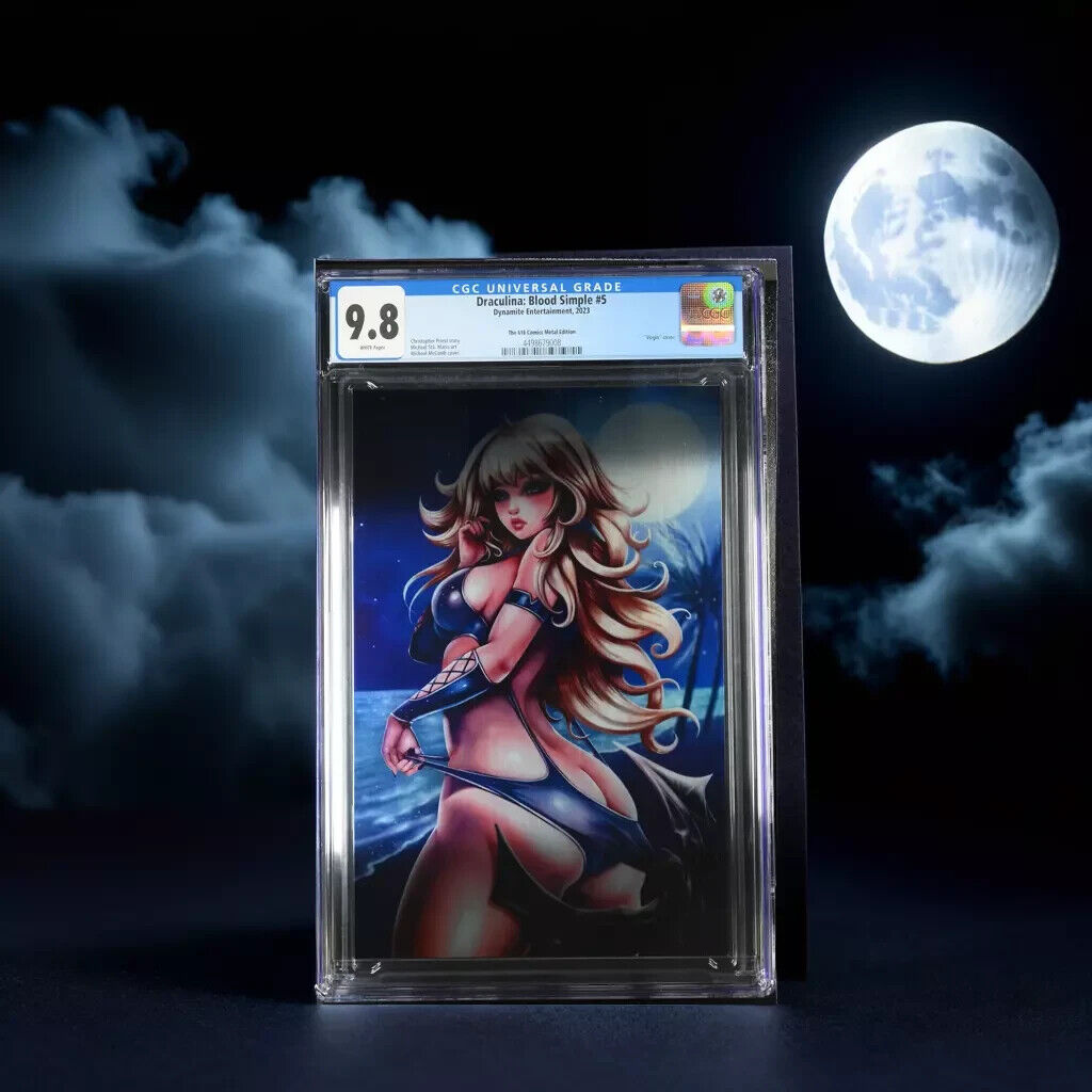 Draculina: Blood Simple #5	The 616 Comics Metal Edition CGC 9.8 (2023)