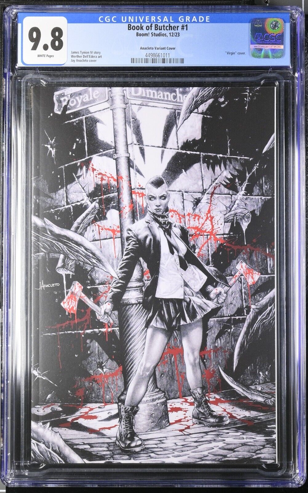 Book of Butcher  #1  Anacleto Variant Cover CGC 9.8 (2023)