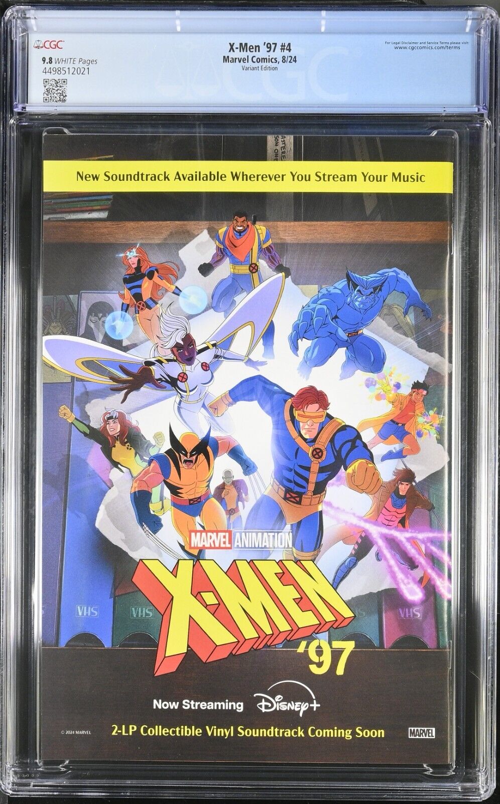 X-Men '97 #4 Variant Edition CGC 9.8 (2024)
