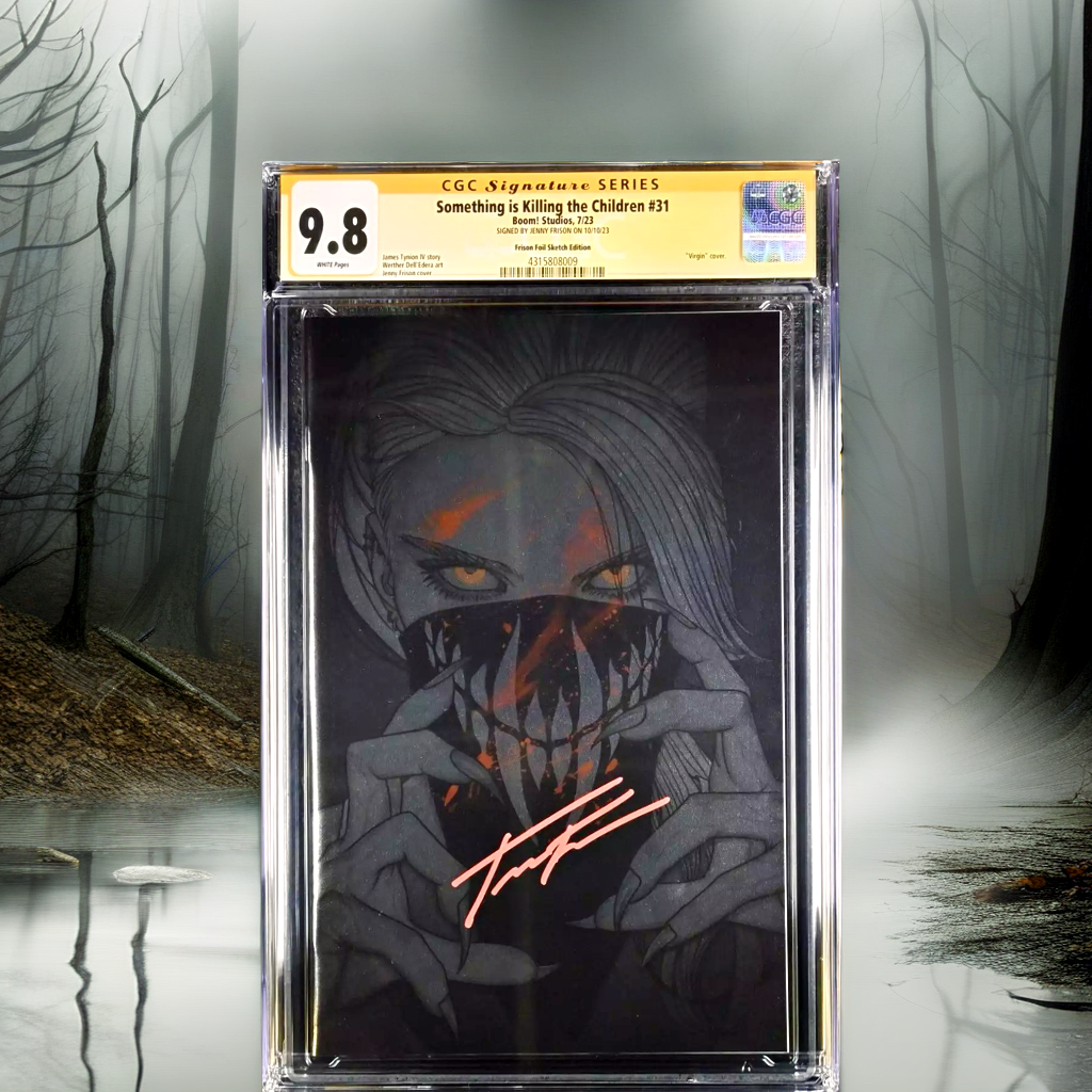 Something is Killing the Children #31 1:75 Frison Sketch Foil Signed x1 Frison