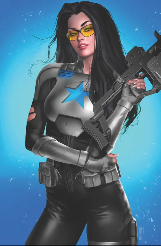 G.I. Joe #2 Josh Burns Virgin Foil Variant B