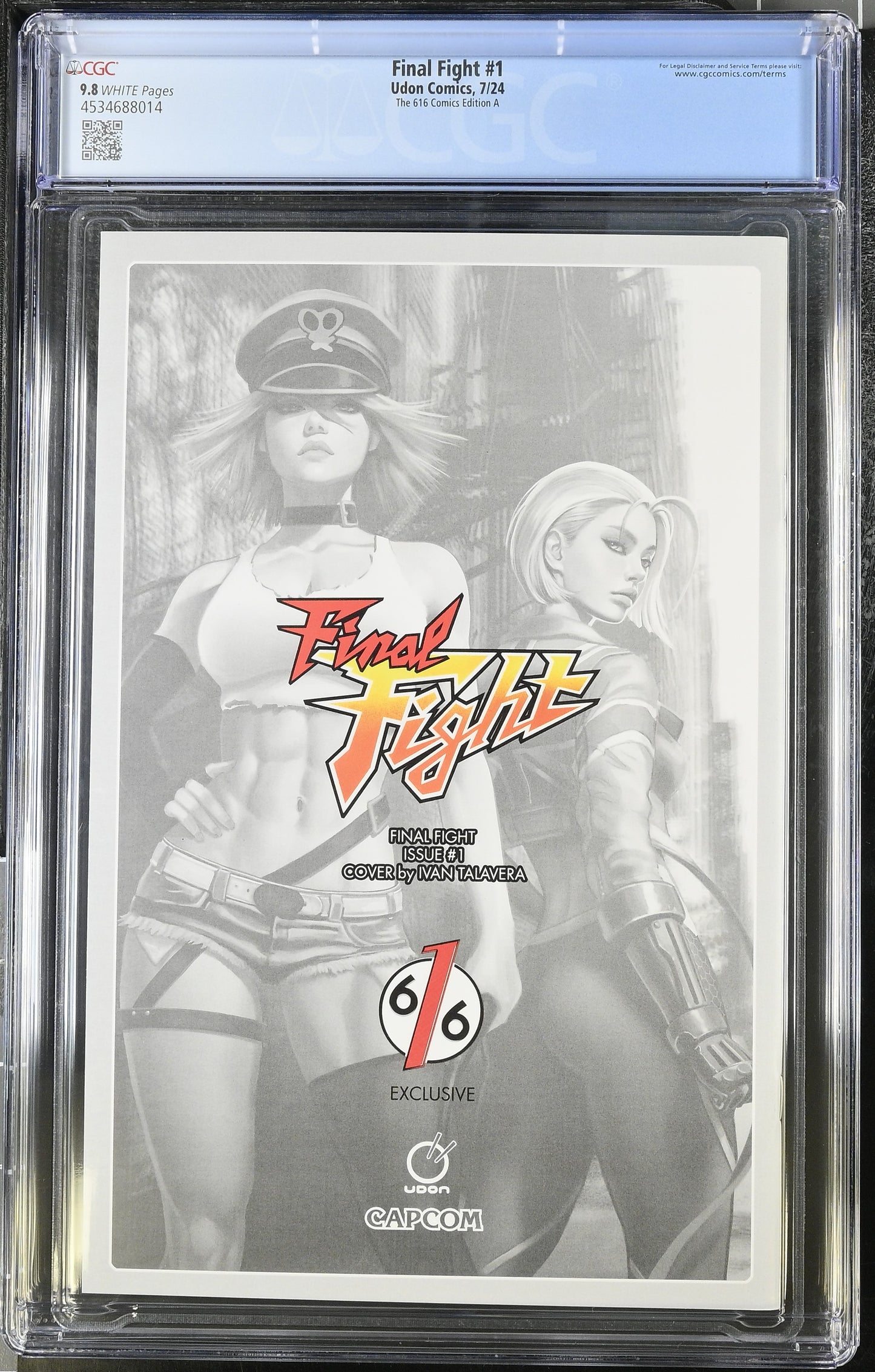 Final Fight #1 The 616 Comics Edition A 9.8