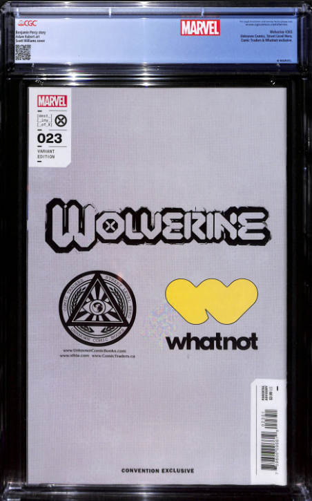 Wolverine #23 Convention Edition 9.8