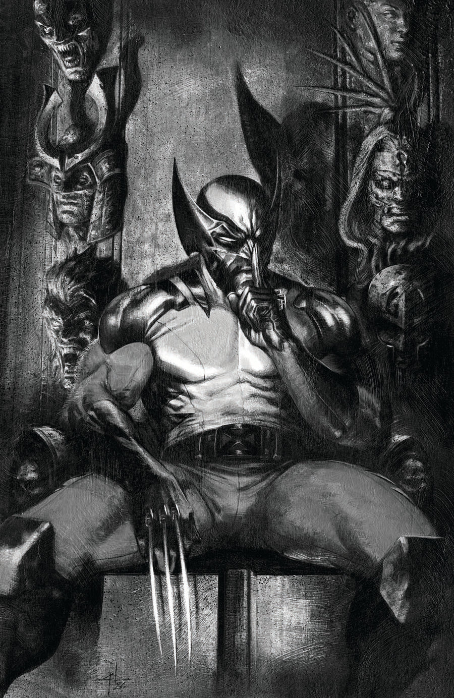 Wolverine #1 Dell'Otto Virgin B&W Convention Edition