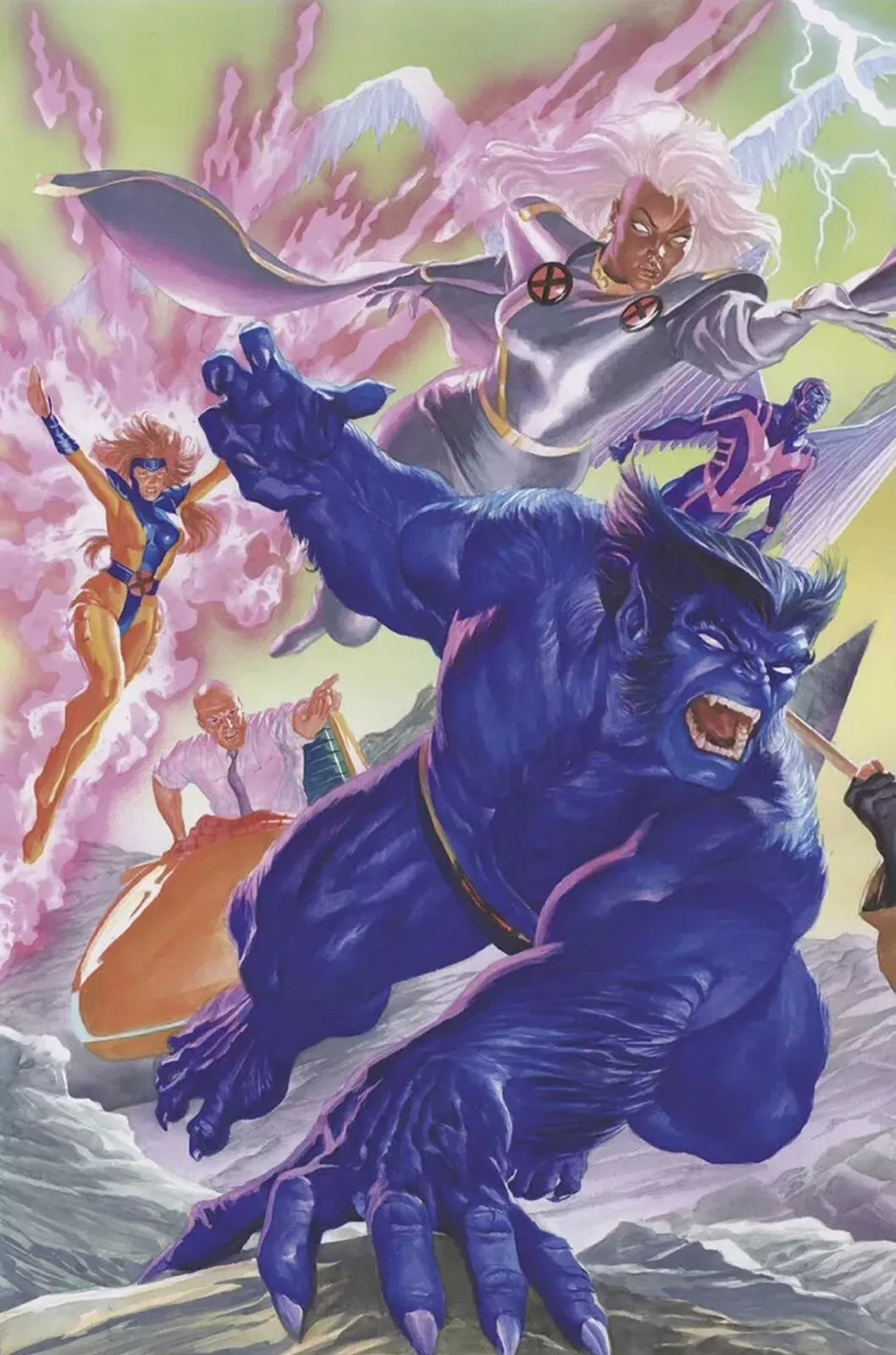 X-Men #25 Alex Ross Connecting Virgin Variant B
