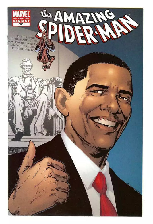 VF The Amazing Spider-Man #583 Trade Dress 5th Printing Variant