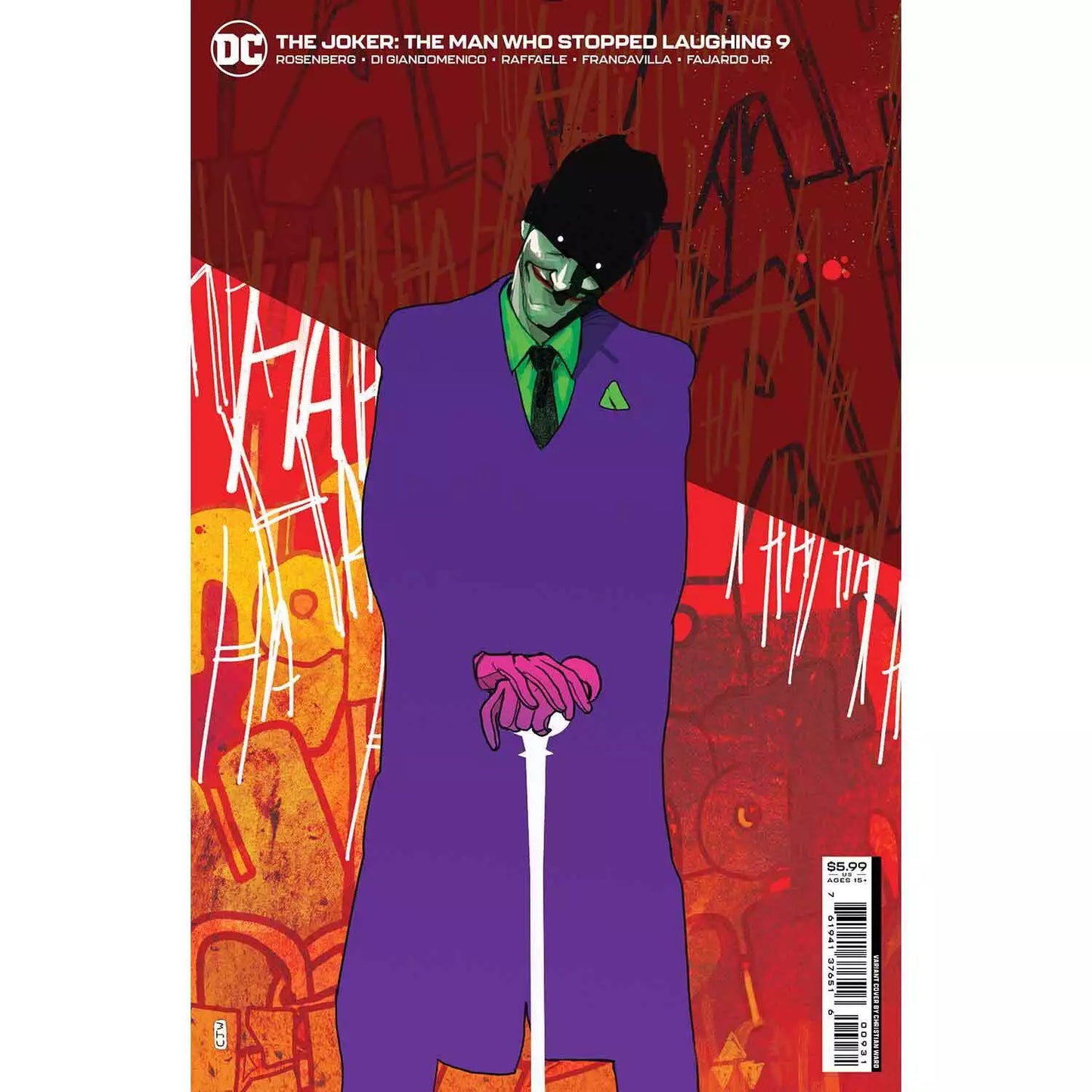 FN The Joker: The Man Who Stopped Laughing #9 Christian Ward Cover C