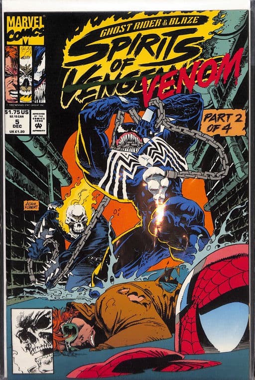 VF Spirits of Vengeance #5 Adam Kubert (1992)