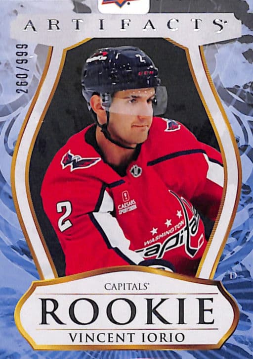 Vincent Iorio 2023-24 Upper Deck Artifacts Stars ROOKIE #231 Capitals /999