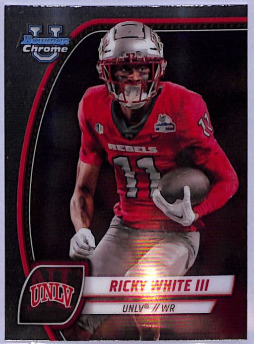 2024 Bowman University Chrome Ricky White III #153