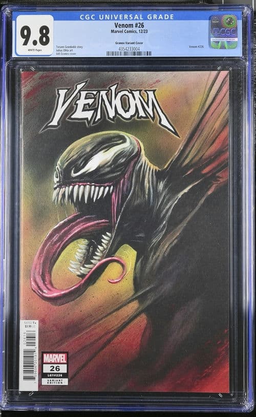 Venom #26 Granov Variant Cover 9.8