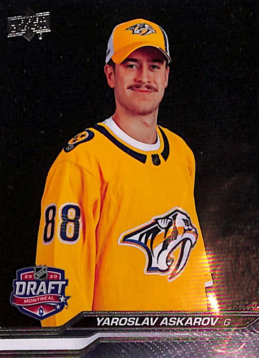 2023-24 Upper Deck Draft Nashville Predators Yaroslav Askarov #743