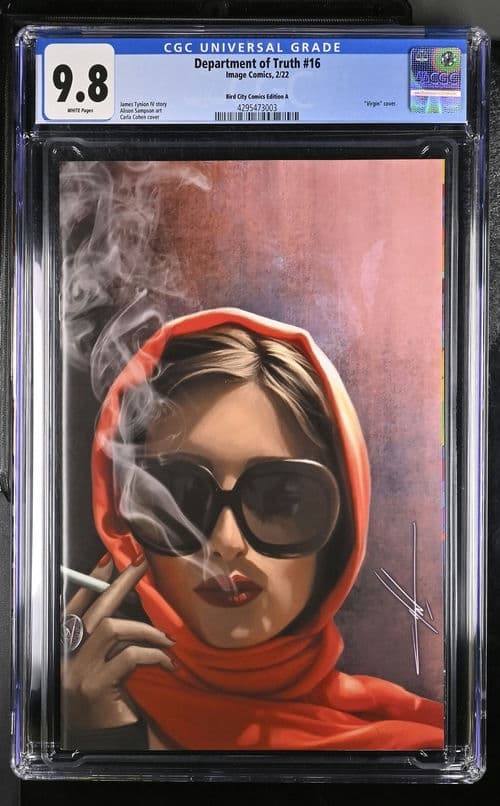 Department of Truth #16 Carla Cohen Virgin Variant A CGC 9.8