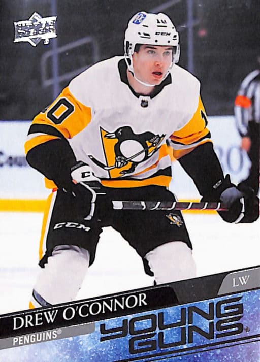 Drew O-Connor 2020-21 Upper Deck Young Guns #728 Pittsburgh Penguins
