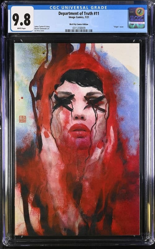 Department of Truth #11 Zu Orzu Bird City Comics Edition CGC 9.8