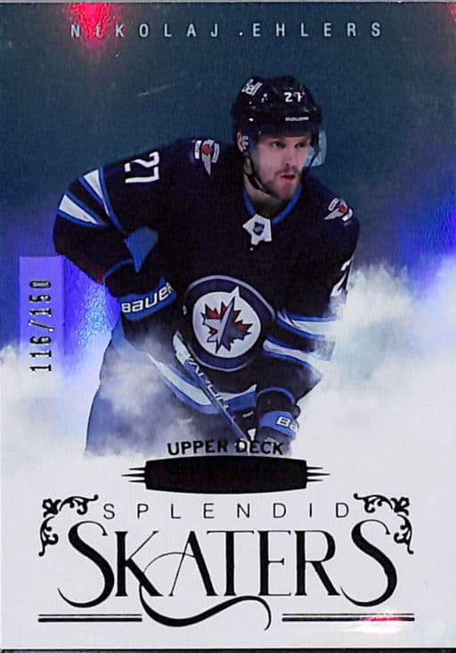 2022-23 Upper Deck Splendid Skaters Winnipeg Jets Nikolaj Ehlers SS-14 /150