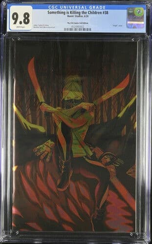 Something is Killing the Children #38 Inaki Miranda Foil Virgin Cover CGC 9.8