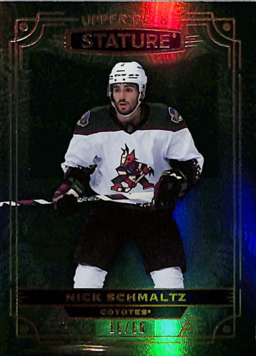 2022-23 Upper Deck Stature Green Arizona Coyotes Nick Schmaltz #47 /66