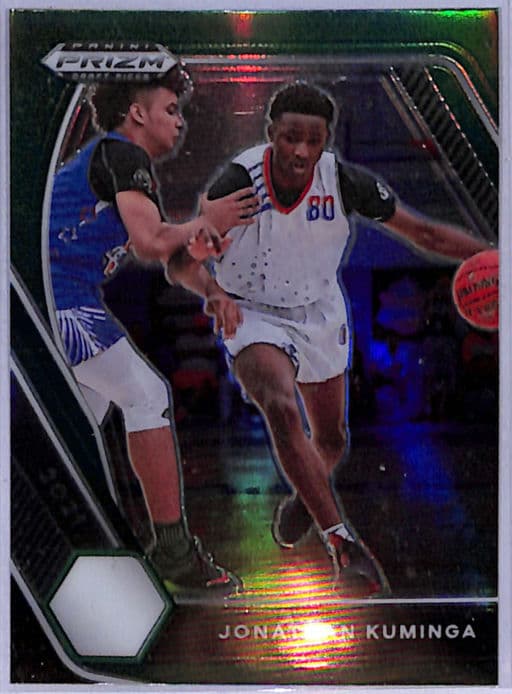 Jonathan Kuminga 2021 Panini Prizm Draft Picks #5 Green